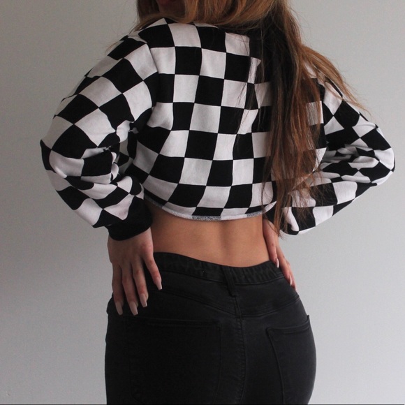 Checkered top brand new - Picture 2 of 2